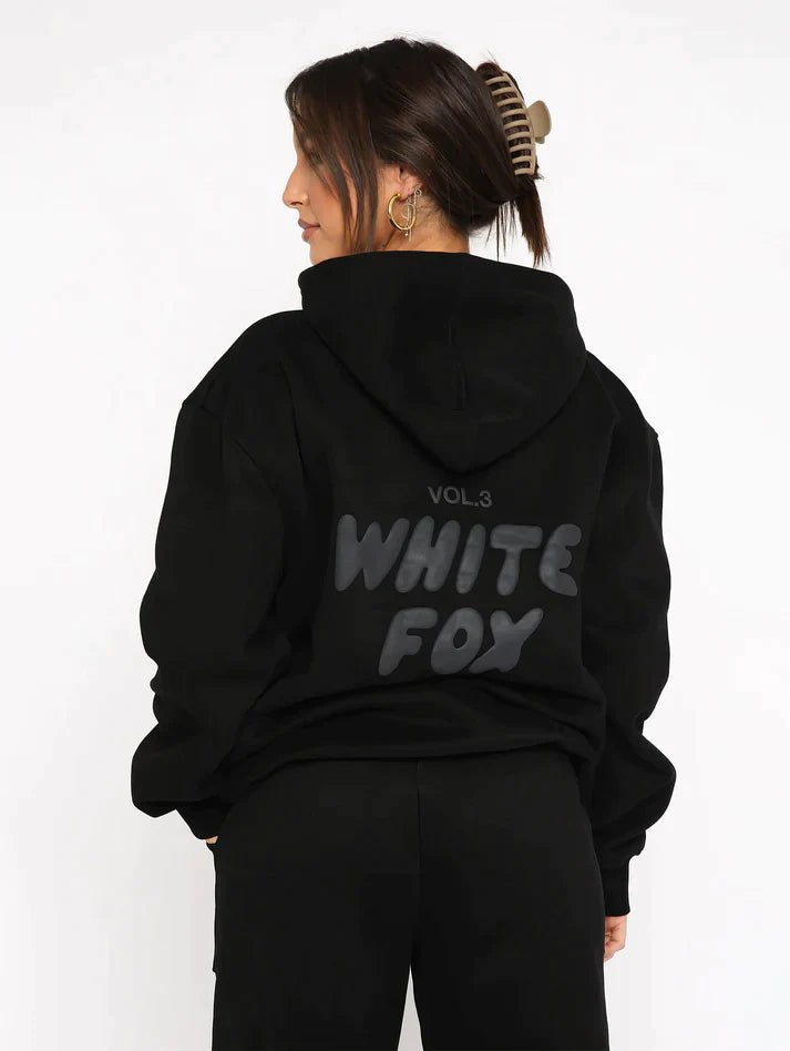 White Fox Hoodie + Sweat Pants - Ellio
